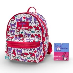 Sanrio Exclusive My Melody & Kuromi Mini Backpack - NWT